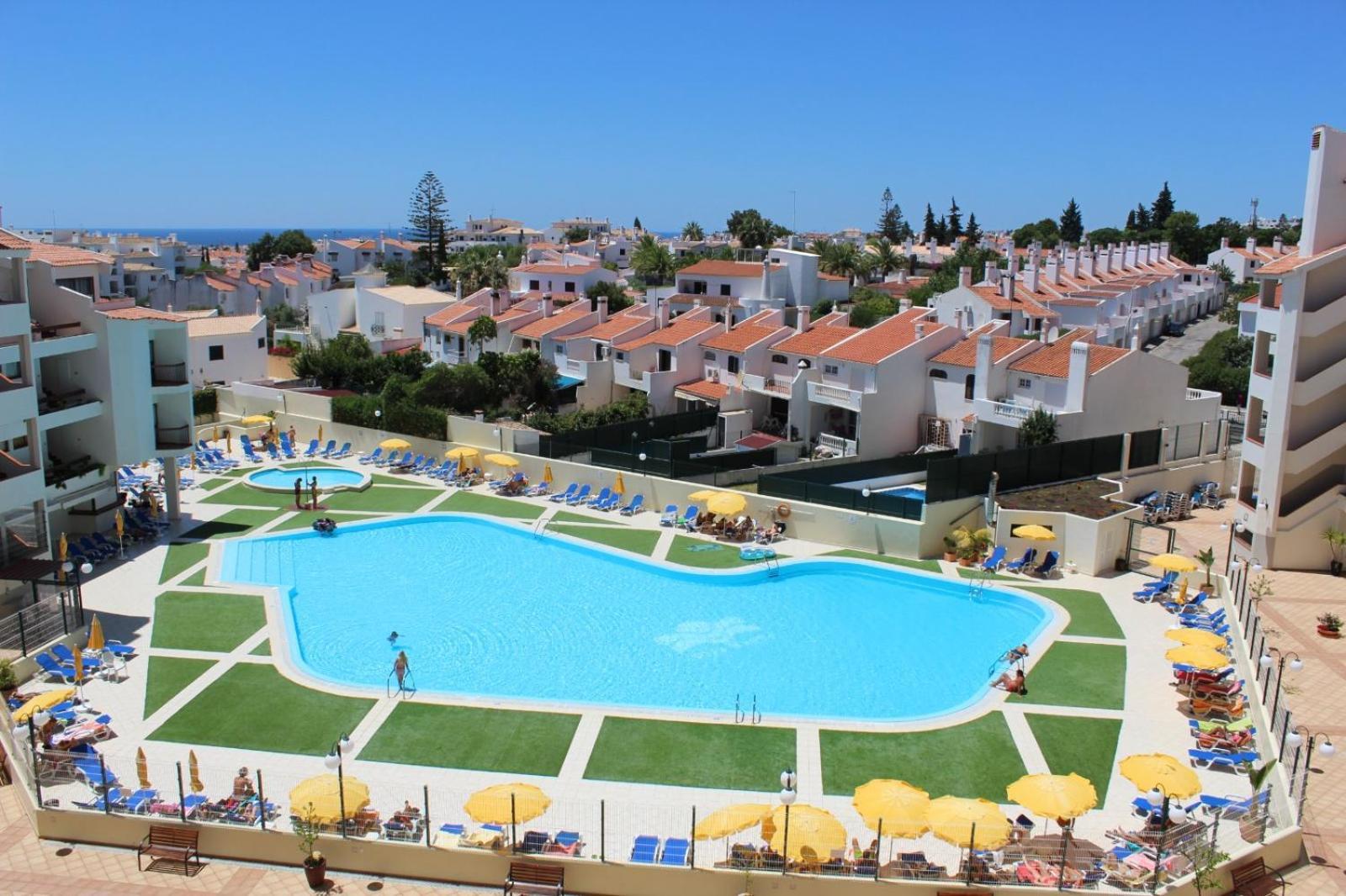 אלבופיירה Panoramic Ocean View, Apt. T2, Vila Magna מראה חיצוני תמונה